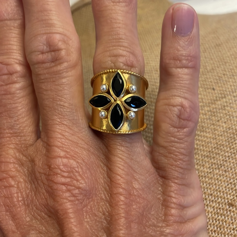 Julie Vos Monaco Statement Ring - Picture 7 of 7